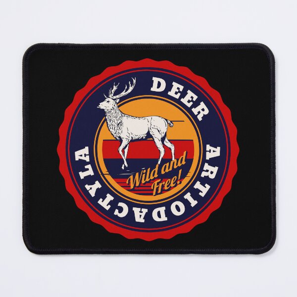 Item preview, Deer Artiodactyla Wild and Free designed and sold by Parag's Travel Shop.
