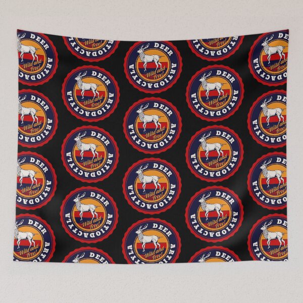 Item preview, Deer Artiodactyla Wild and Free designed and sold by Parag's Travel Shop.