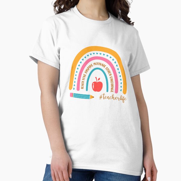 Item preview, Teach Inspire Motivate Listen Encourage #teacherlife designed and sold by butterflykissss.