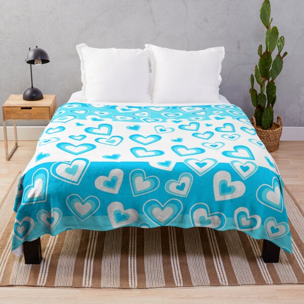 Item preview, Turquoise Hearts designed and sold by MyTshirtArt.