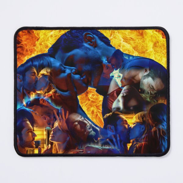 Item preview, Lucifer and Chloe - Kissing Collage designed and sold by Kristin Harris Productions: Fanart Designs.