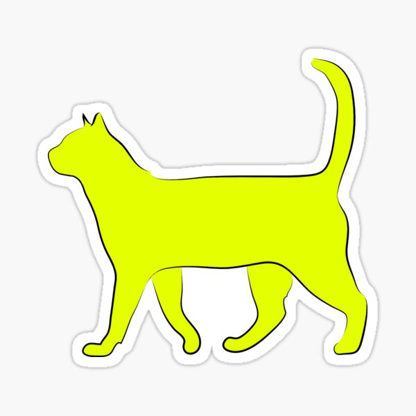 Item preview, Yellow Cat designed and sold by Garden of Meows.