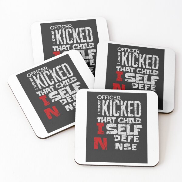 Item preview, officer i drop kicked that child in self defense Essential T-Shirt designed and sold by makfred.