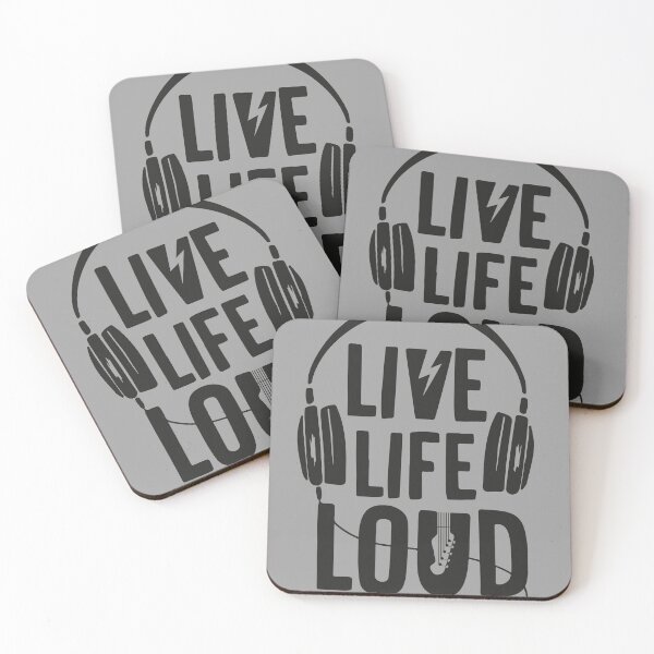 Item preview, live life loud designed and sold by Egezinti.