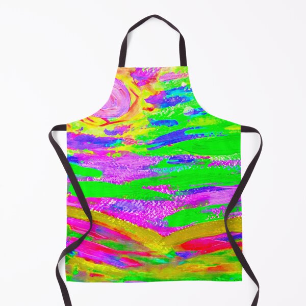 Item preview, Tropical Sunset, Psychedelic Art, with Green and Purple designed and sold by HBBArtShop.