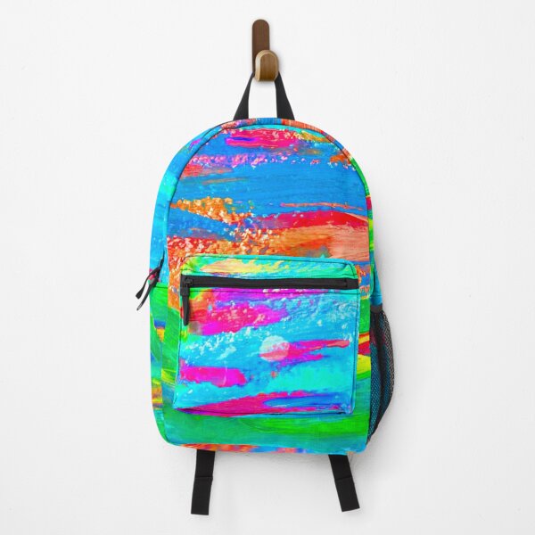 Item preview, Tropical Sunset, Bright and Colorful Painting designed and sold by HBBArtShop.