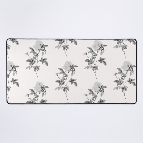 Item preview, Anjou Rose Flower, Alternative Illustration - Grey and White Rose designed and sold by DaphneKstudio .