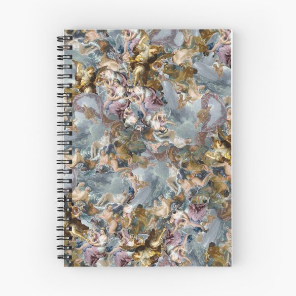 Item preview, Stunning renaissance Seamless pattern depicting Angels in motion. designed and sold by fabricata.