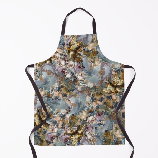 Item preview, Stunning renaissance Seamless pattern depicting Angels in motion. designed and sold by fabricata.