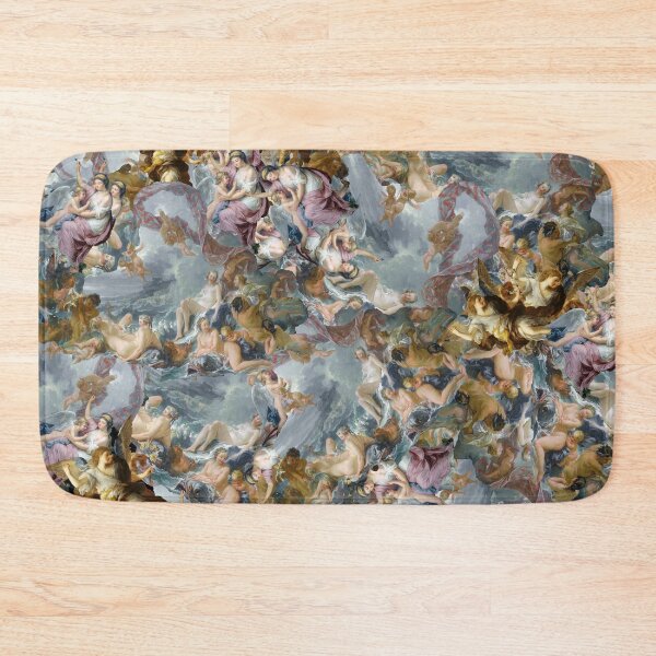 Item preview, Stunning renaissance Seamless pattern depicting Angels in motion. designed and sold by fabricata.