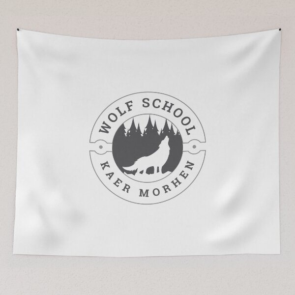Item preview, Wolf School - Kaer Morhen II - White - Fantasy designed and sold by Fenay Designs.