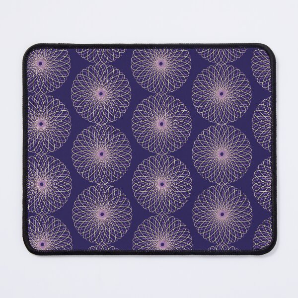 Item preview, Purple and Yellow Spirograph designed and sold by Hannah King.