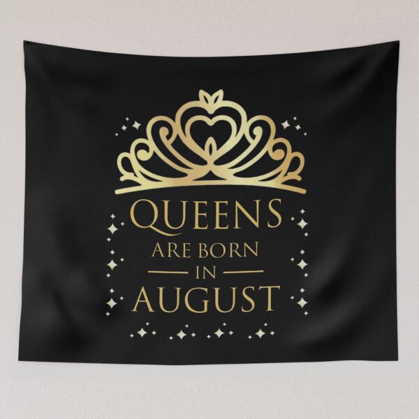 Item preview, Queens Are Born In August designed and sold by Ala Muk.