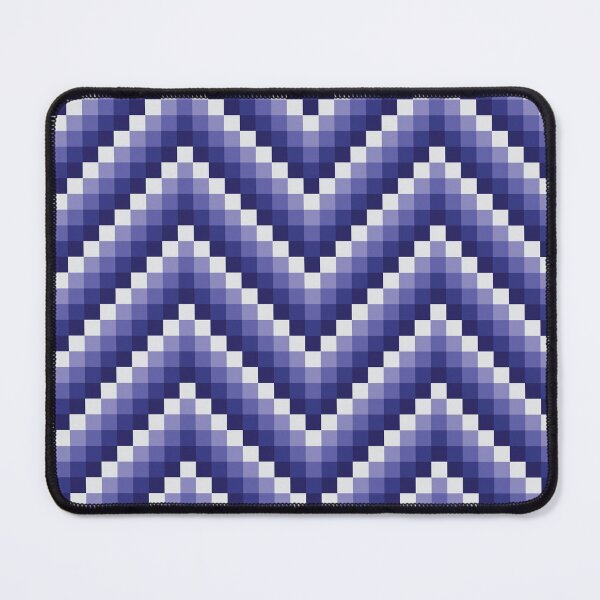 Item preview, Haus Pixel Chevrons - Raven designed and sold by imlying.