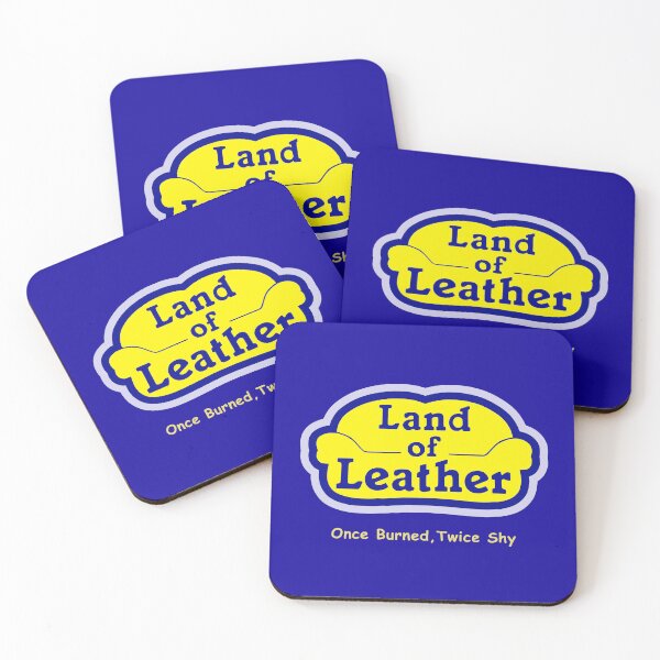 Item preview, Land of Leather, Once Burned, Twice Shy designed and sold by Irish-Nostalgia.