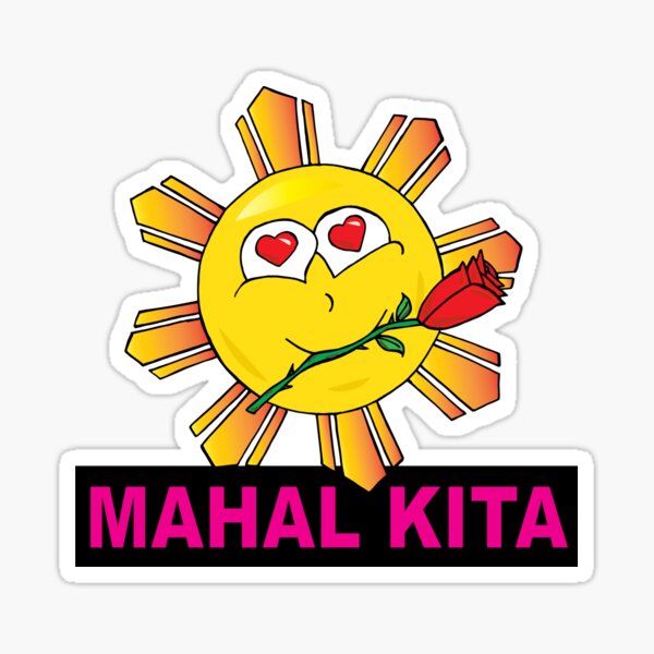 Mahal Kita Stickers Redbubble