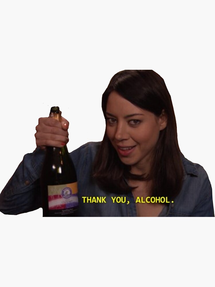 thank you alcohol by bellpitkin