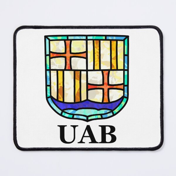 Item preview, Universitat Autonoma de Barcelona (UAB) stained glass crest designed and sold by cetfish.