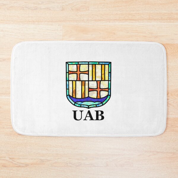Item preview, Universitat Autonoma de Barcelona (UAB) stained glass crest designed and sold by cetfish.