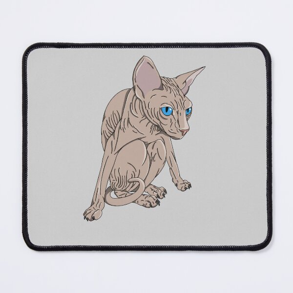 Item preview, Hairless Sphynx Cat Posing designed and sold by ThatAesthetic.