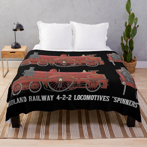 Item preview, Midland Railway 4-2-2 Steam Locomotive 2601 115 Diagrams Gift designed and sold by Maljonic.