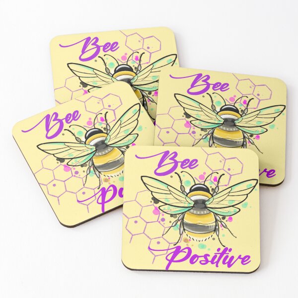 Item preview, Bee Positive  designed and sold by Nstuff1050.