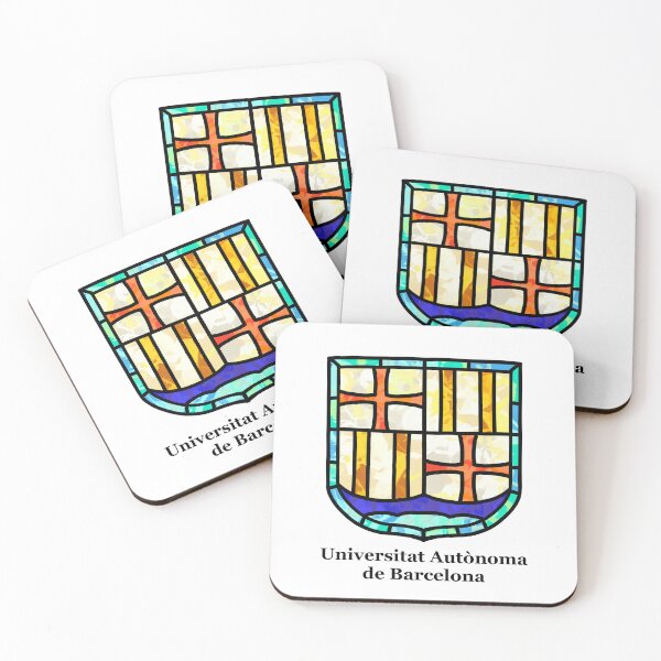 Item preview, Universitat Autonoma de Barcelona (UAB) stained glass crest 2 designed and sold by cetfish.