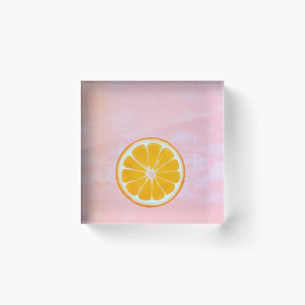 citrus rise Acrylic Block