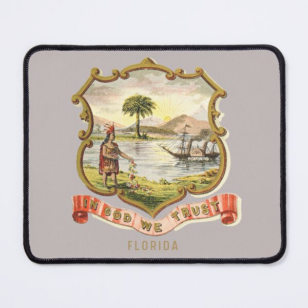 Item preview, Florida State Coat Arms designed and sold by ArtbyAMB.