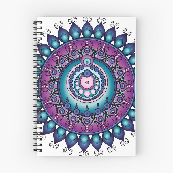 Item preview, Diseño inspirado en mandala en colores #3 designed and sold by ZenDrawings.