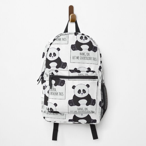 Item preview, Hang on, let me overthink this | Cute Panda designed and sold by BloompodDesigns.