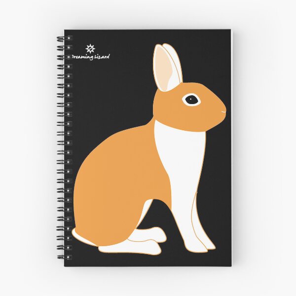Item preview, Orange White Eared Rabbit designed and sold by DreamingLizard.