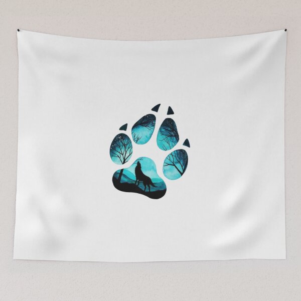 Item preview, howling wolf paw designed and sold by Valkiri5775.