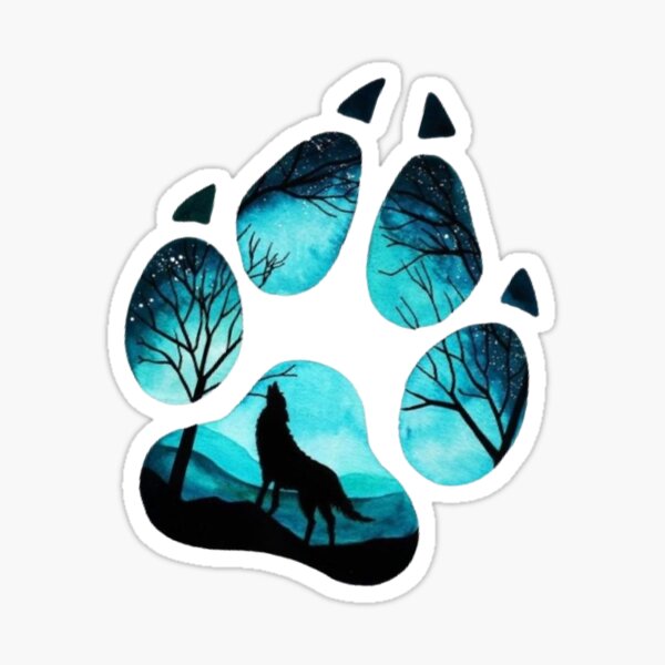 Item preview, howling wolf paw designed and sold by Valkiri5775.