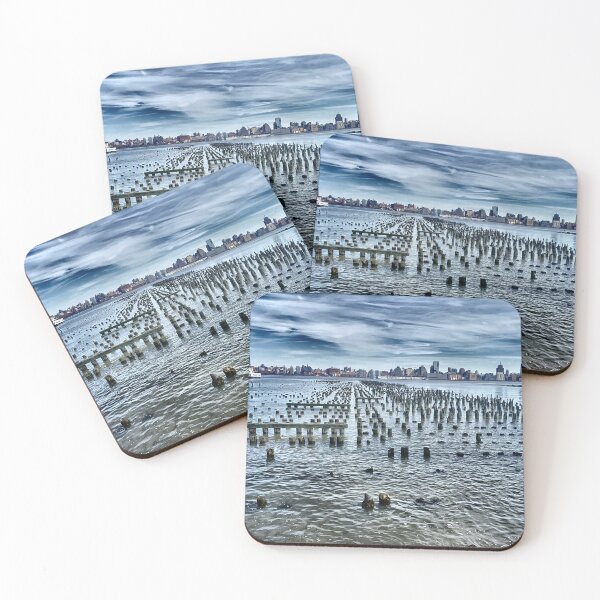 Item preview, Dilapidated Pier in Jersey City  designed and sold by Kurt Gardiner.