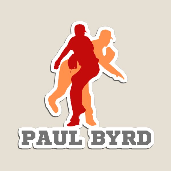 Paul Byrd Baseball Magnet for Sale by designbyfajar