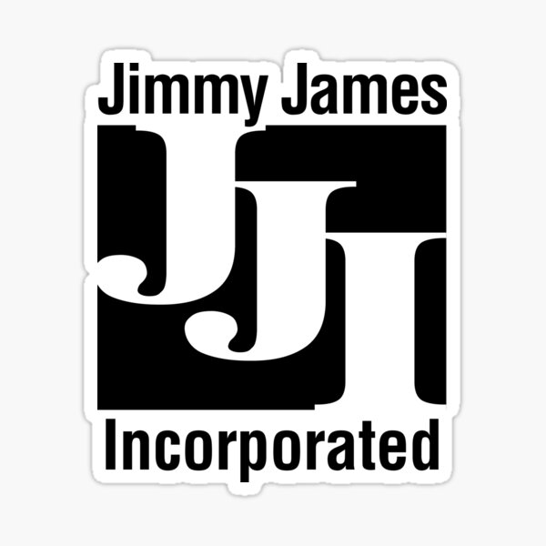 Jimmy James, Inc Sticker