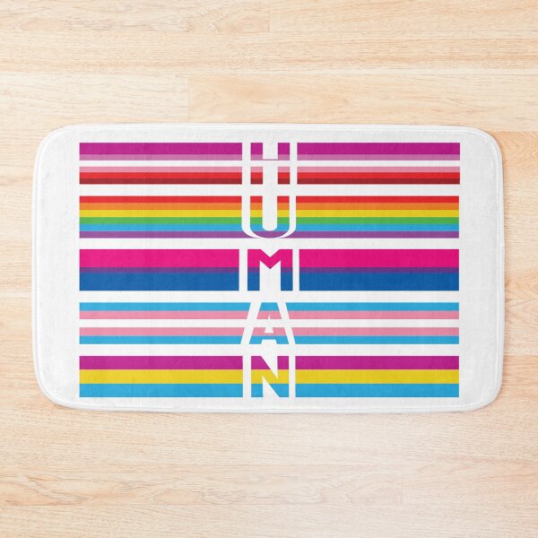 Item preview, Human -  We Are All Human  - Gay and Trans Pride designed and sold by MauveMoves.