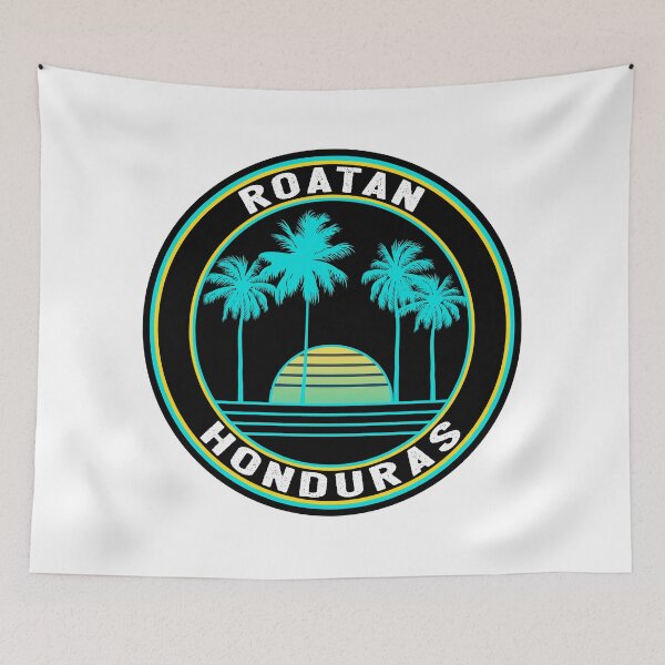 Item preview, Roatan Honduras Surf Beach Ocean Surfing Waves designed and sold by DESTINATIONS DECAL.