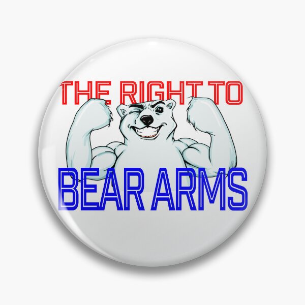 Item preview, The right to bare arms red, white and blue  designed and sold by Martzart.