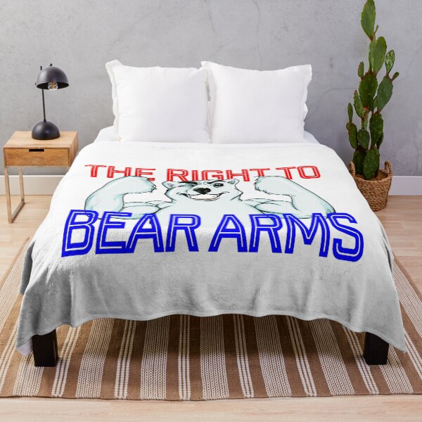 Item preview, The right to bare arms red, white and blue designed and sold by Martzart.