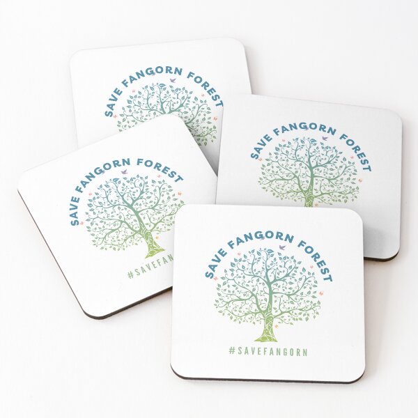 Item preview, Save Fangorn Forest - Blue Tree - Funny designed and sold by Fenay Designs.