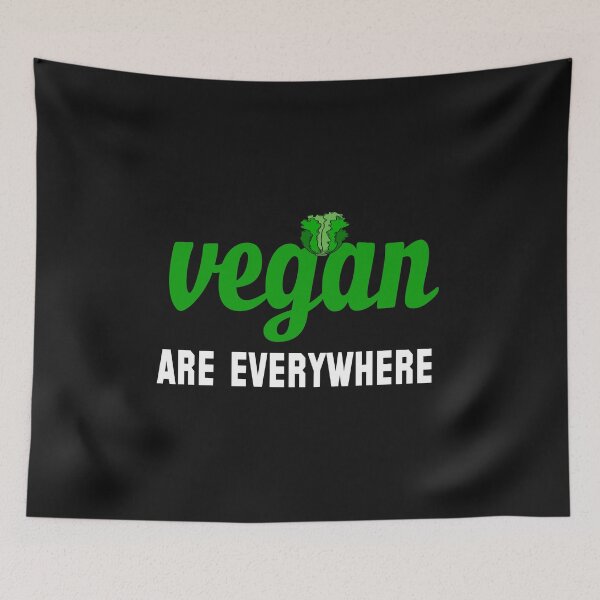 Item preview, VEGAN ARE EVERYWHERE designed and sold by leicha.