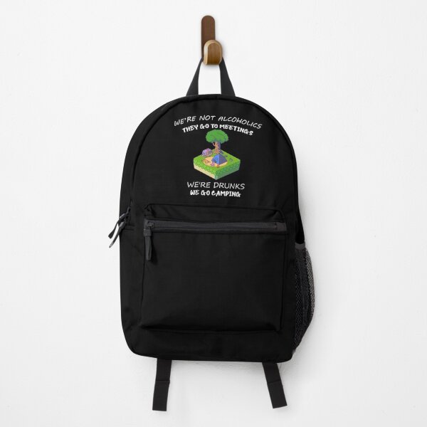 Item preview, We're Not Alcoholics They Go To Meetings We're Drunks We Go Camping designed and sold by minstore.