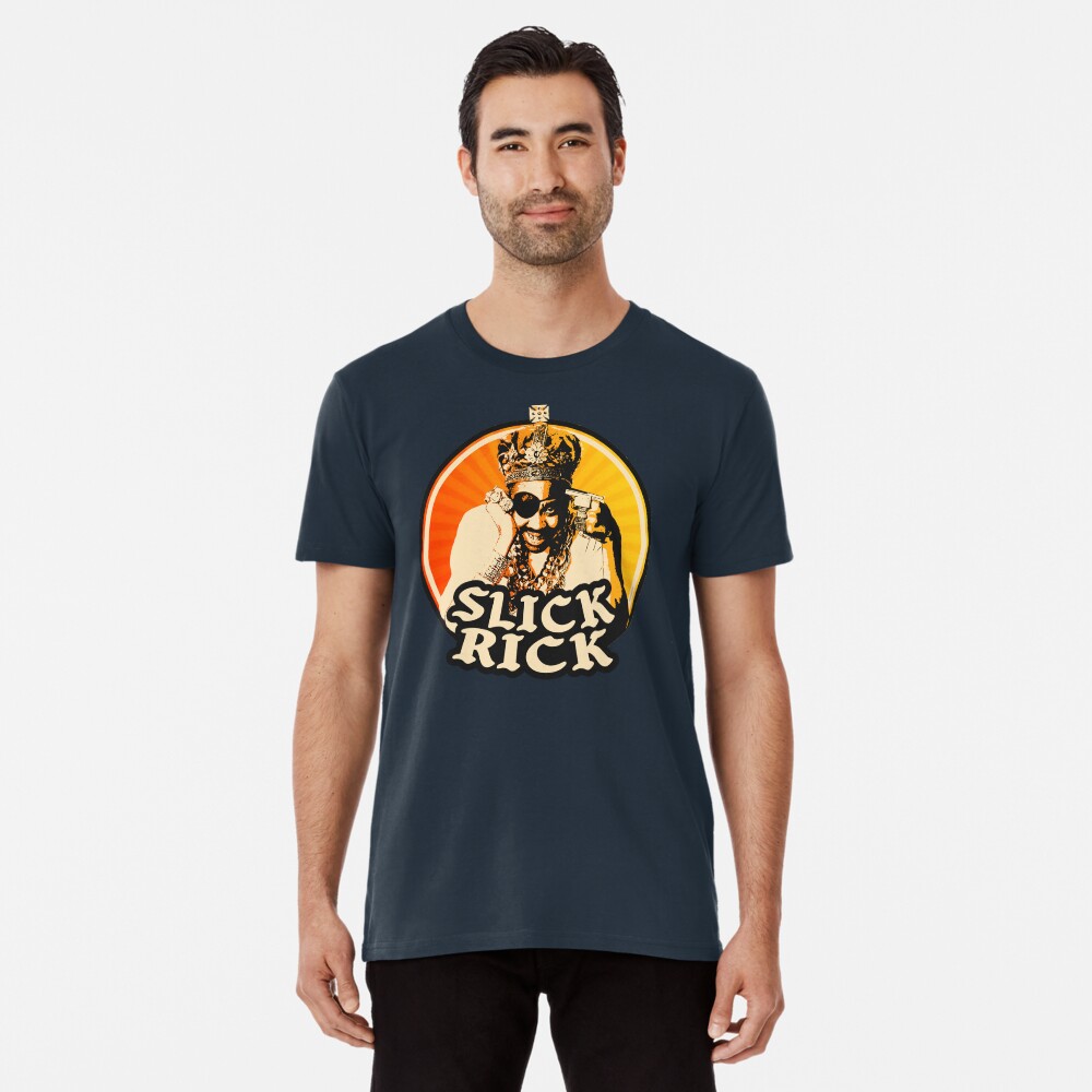 高級ブランド 90's USA製 SLICK HIPHOP Tシャツ ラップT RICK Tシャツ