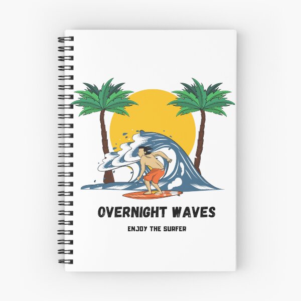 Item preview, Overnight waves  designed and sold by Hamza Güneş.