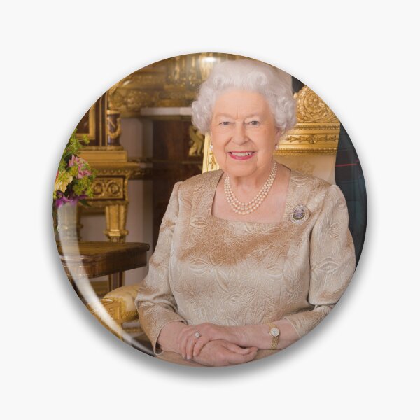 Item preview, Queen Elizabeth II Military Brooch designed and sold by TorontoMac.