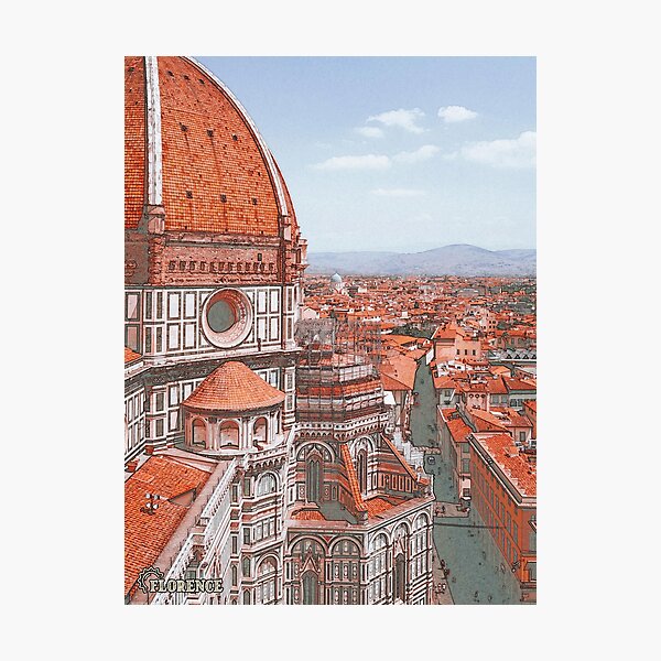 Item preview, Florence Italy City designed and sold by Alexandra Rty.