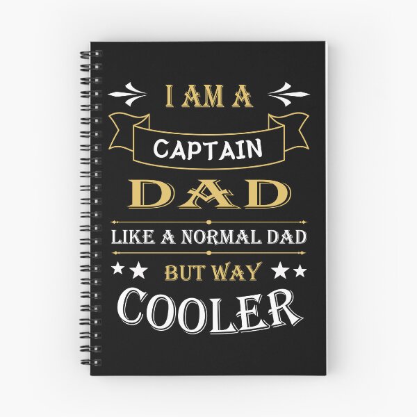 Item preview, I'AM A CAPTAIN DAD, LIKE A NORMAL DAD BUT WAY COOLER designed and sold by LOGPRO.
