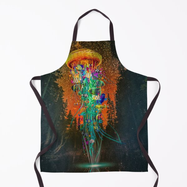 Item preview, Electric Jellyfish at Night designed and sold by DavidLoblaw.